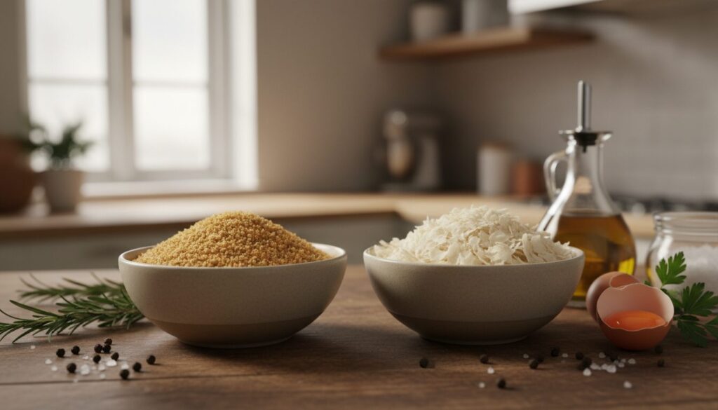 découvrez comment remplacer la chapelure classique par la panko en cuisine pour des plats plus croustillants et légers. astuces et conseils pratiques pour réussir vos recettes.