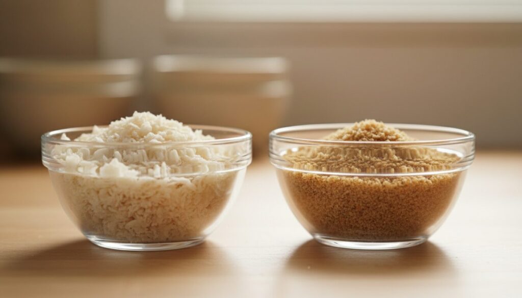 découvrez les différences entre la chapelure panko japonaise et européenne, leurs textures, utilisations culinaires et conseils pour sublimer vos recettes.