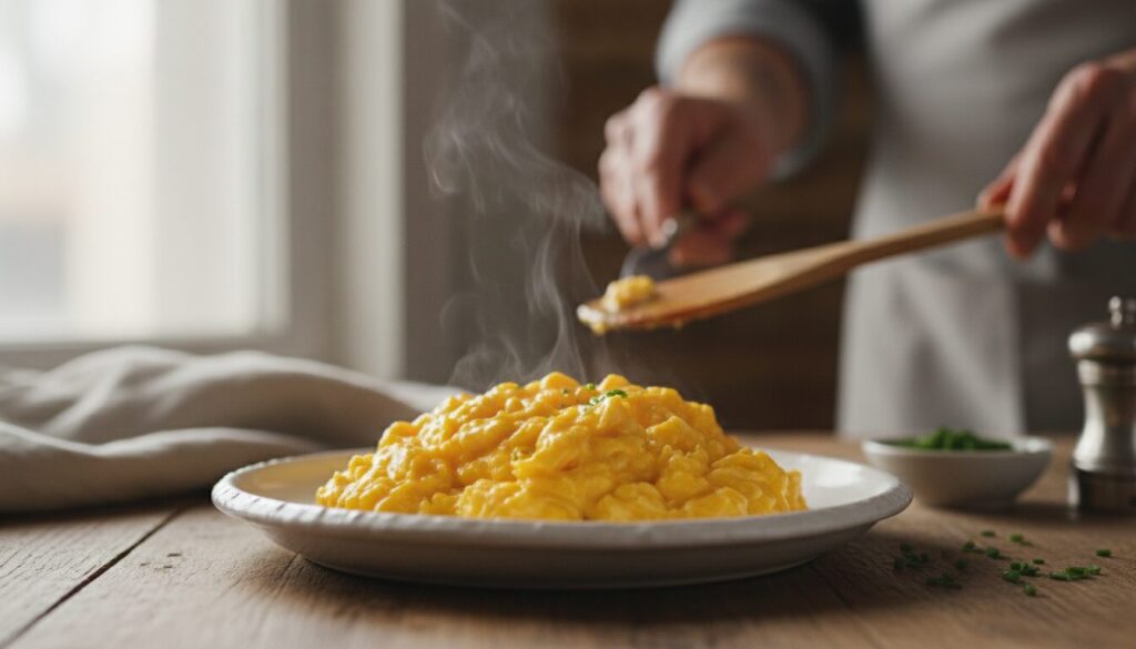 découvrez les astuces d'un expert pour réussir des œufs brouillés légendaires, moelleux et savoureux à chaque préparation.