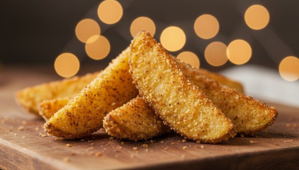découvrez comment préparer des pommes de terre panées au panko croustillantes et légères, cuites facilement à la friteuse airfryer pour un résultat savoureux et peu gras.