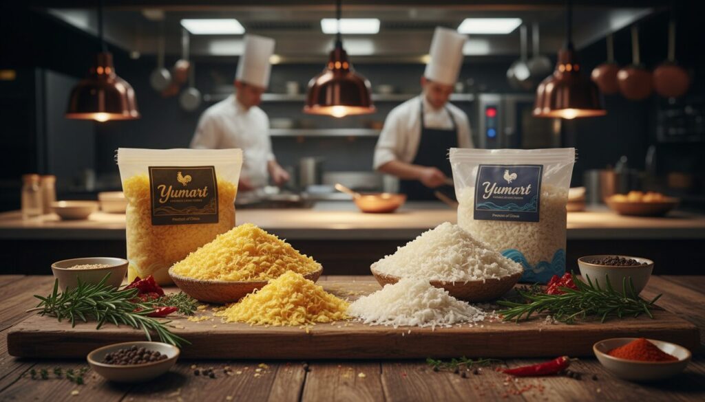 découvrez pourquoi les chapelures panko jaune et blanche de yumart, fabriquées en chine, sont idéales pour la restauration grâce à leur texture croustillante et leur qualité exceptionnelle.