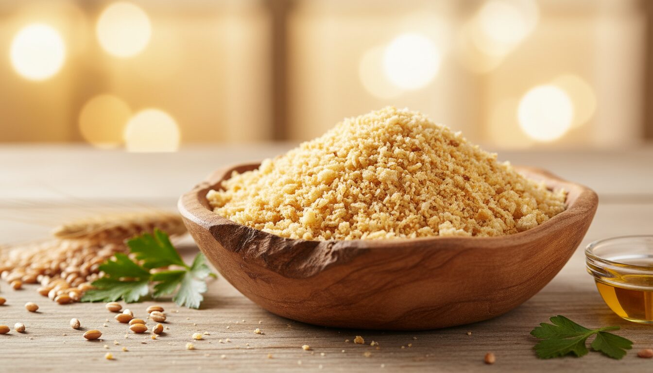 découvrez les bienfaits nutritionnels de la chapelure panko, un ingrédient léger et croustillant qui apporte texture et saveur tout en étant moins gras que la chapelure classique.