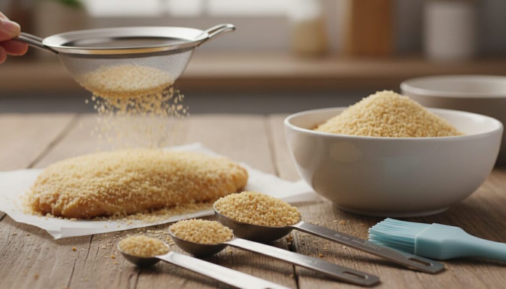 découvrez quels ustensiles permettent d'appliquer facilement et uniformément la chapelure panko pour des plats croustillants et parfaitement enrobés.