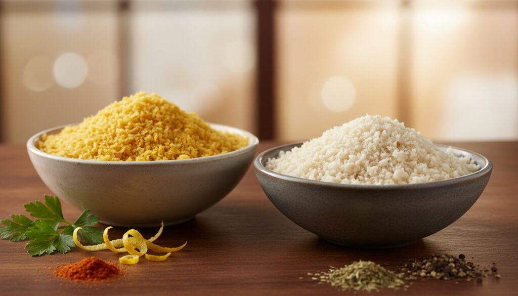 découvrez les chapelures panko jaunes et blanches de yumart, spécialement conçues pour les professionnels de la restauration mondiale, alliant qualité et authenticité pour sublimer toutes vos préparations.