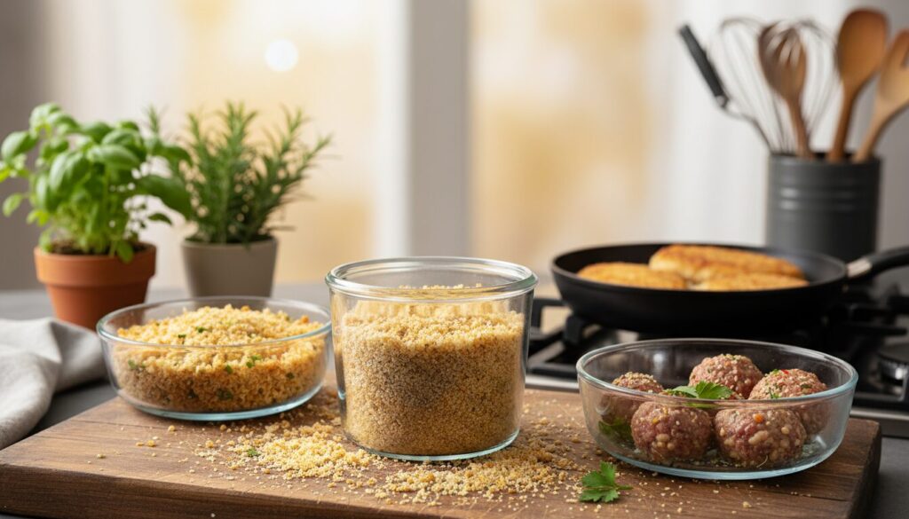 découvrez comment recycler efficacement la chapelure panko non utilisée pour éviter le gaspillage et ajouter du croustillant à vos plats.