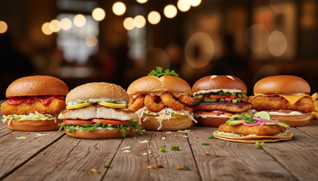 découvrez les 6 chaînes de restaurants offrant les plus grands sandwiches au poisson, alliant saveurs et portions généreuses pour un plaisir gourmand garanti.