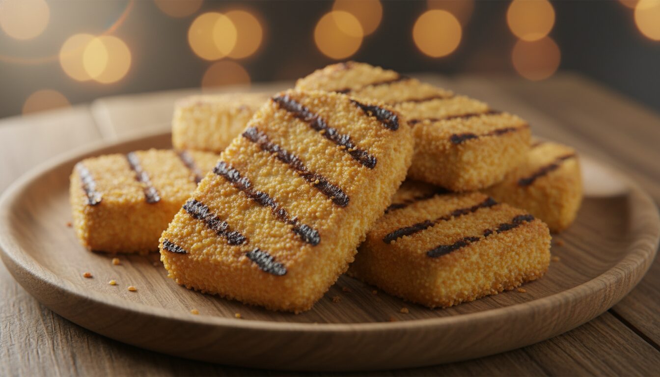 découvrez notre recette de tofu ferme pané à la chapelure panko, délicieusement croustillant et parfaitement saisi au grill pour un plat sain et savoureux.