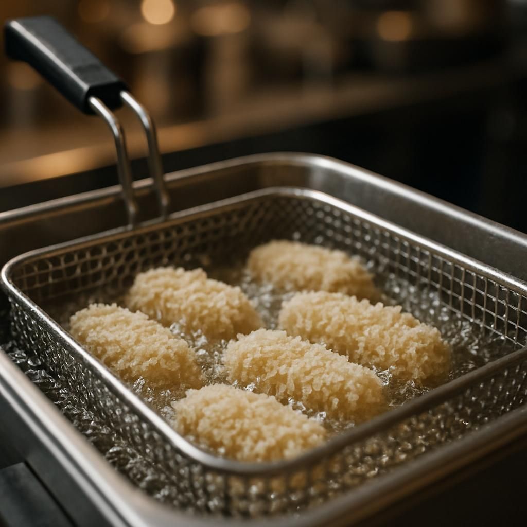 découvrez quel ustensile de cuisson - friteuse classique, airfryer ou poêle - est le plus adapté pour obtenir une chapelure panko croustillante et savoureuse.
